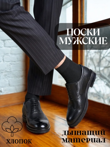 Носки Rashel 5 пар черный 41-48