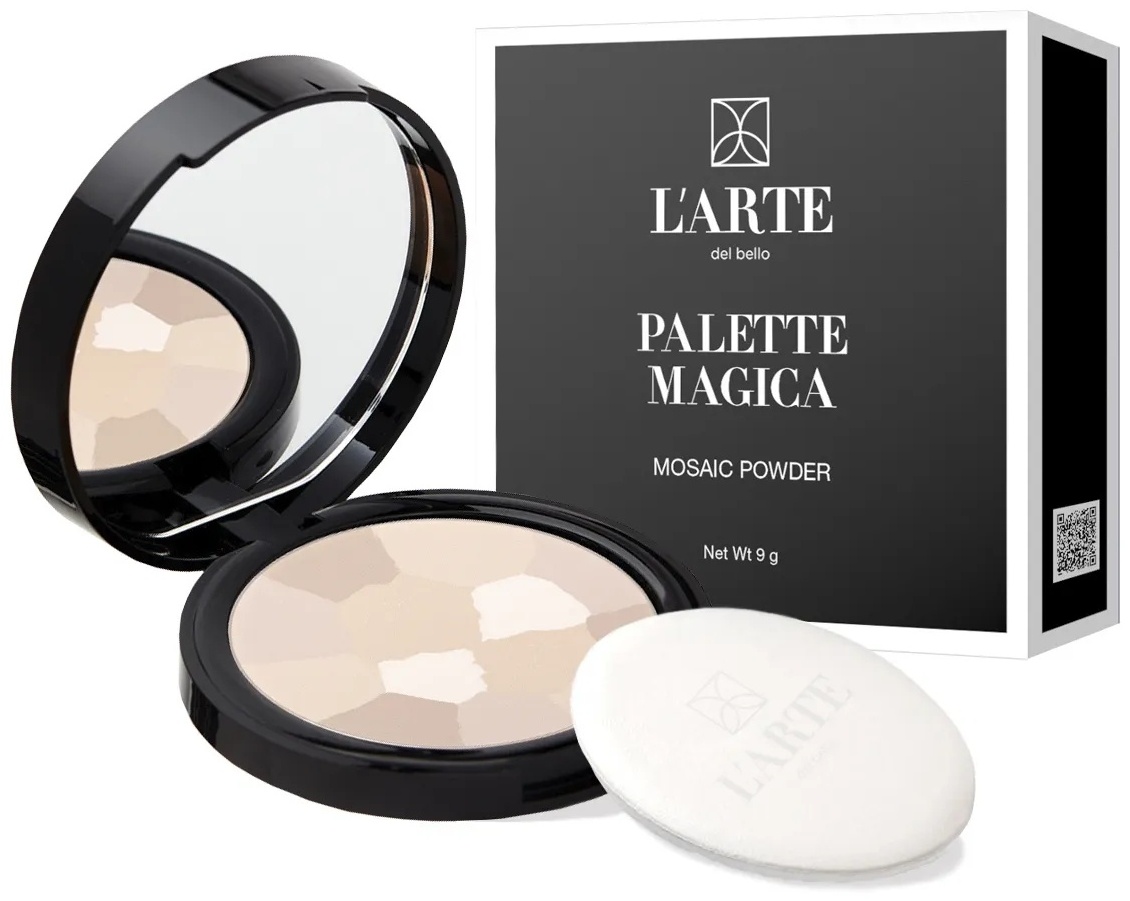 Пудра LARTE del bello Palette Magica сухая 07 бежевый бежевый