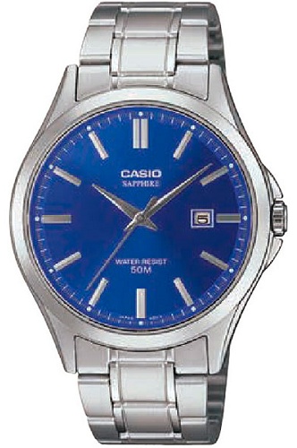 Кварцевые CASIO MTS-115D-2A1VDF нержавеющая сталь