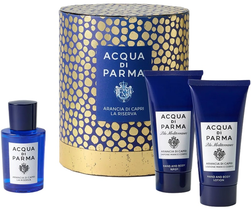 ACQUA DI PARMA Blu Mediterraneo Arancia di Capri La Riserva парфюмерный набор 50 мл, унисекс