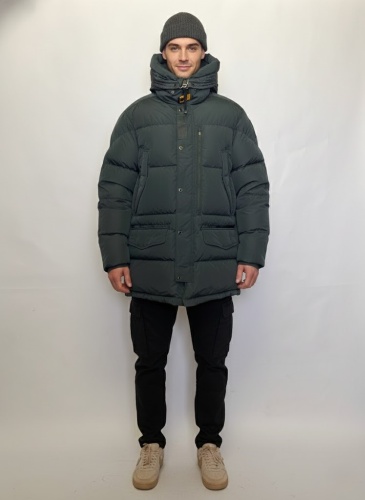 Пуховик PARAJUMPERS темно-зеленый