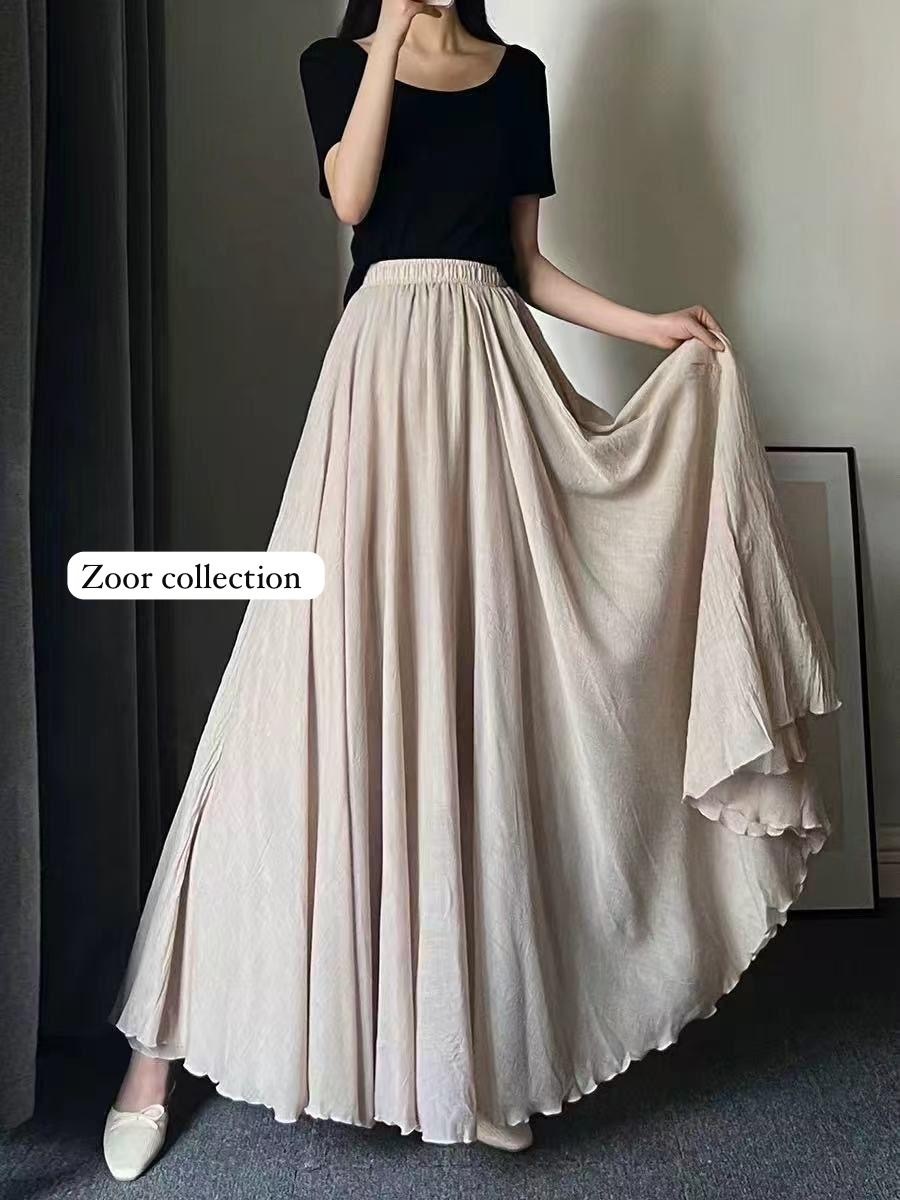 Прямая юбка NEW COLLECTION бежевый