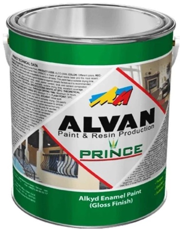 Alvan эмаль глянцевая Prince 3.5 кг, тон ярко-зеленый