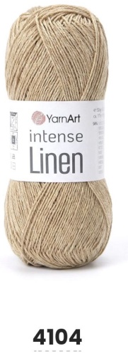 Моток YarnArt Intense linen Песочный 175 м 50 г