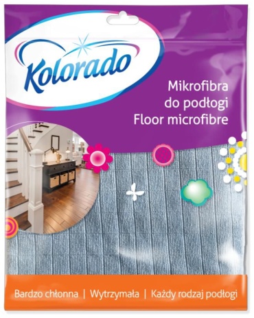 Тряпка для пола Kolorado 9H05010000 1 шт, микрофибра