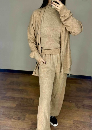 Костюм повседневный FASHION песочный