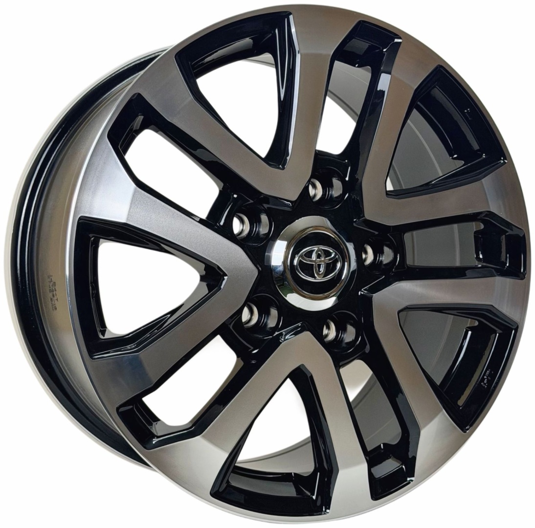 Wheels 5118DD 8x18/5x150 D110 ET45 4 диска черный, хром