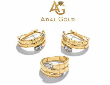 ADAL GOLD ADG_NC114-041 вес 8.28 г золото, фианит