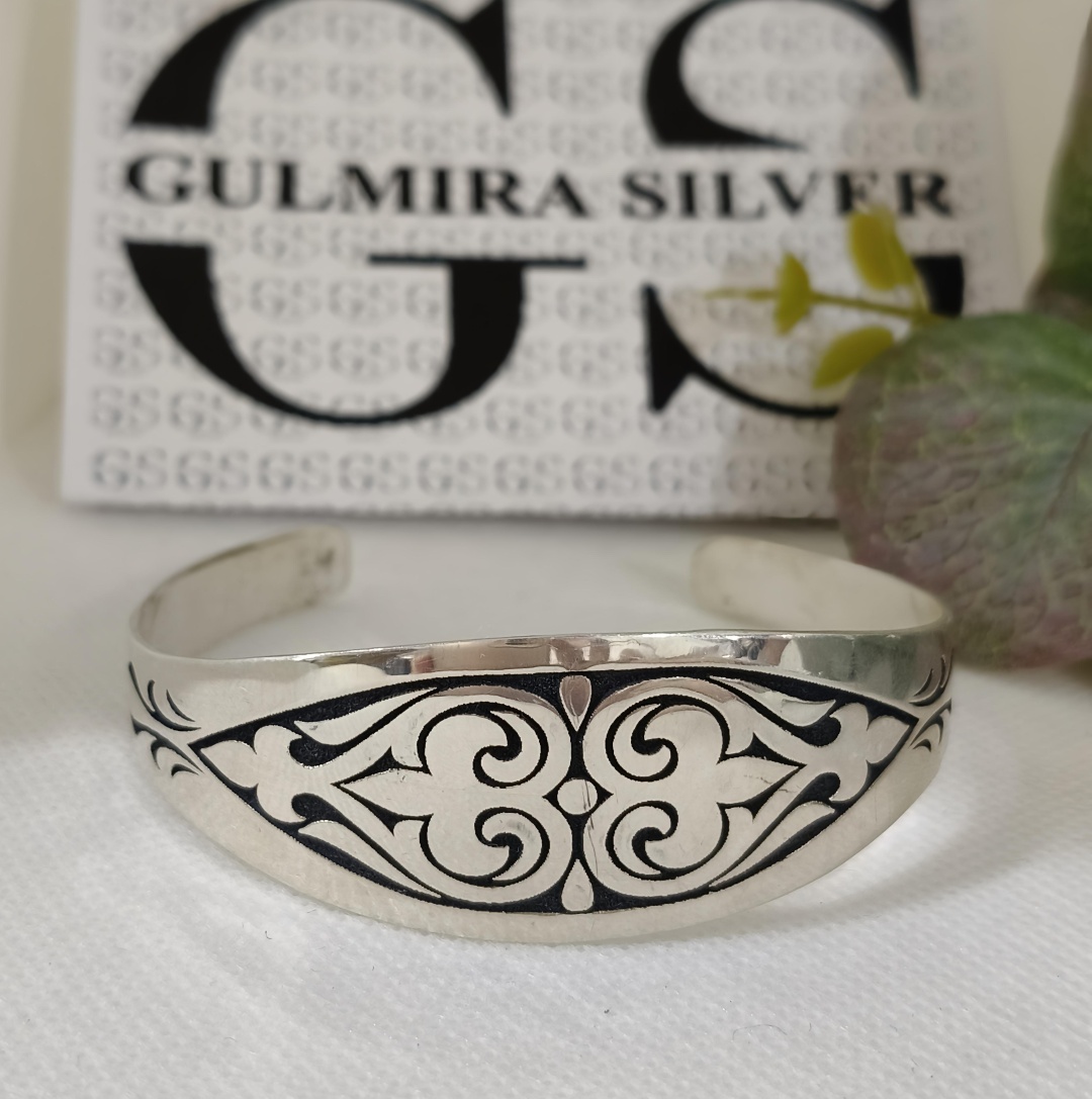 Gulmira Silver GSilver Білезік длина 19 см, вес 18 г серебро, плетение обод