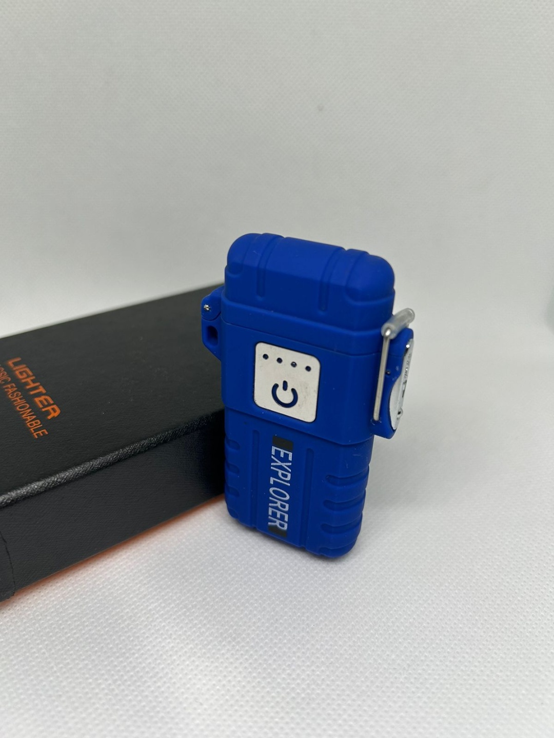 Электронная зажигалка Mrs Luxe lighter, ABS пластик, искусственная кожа