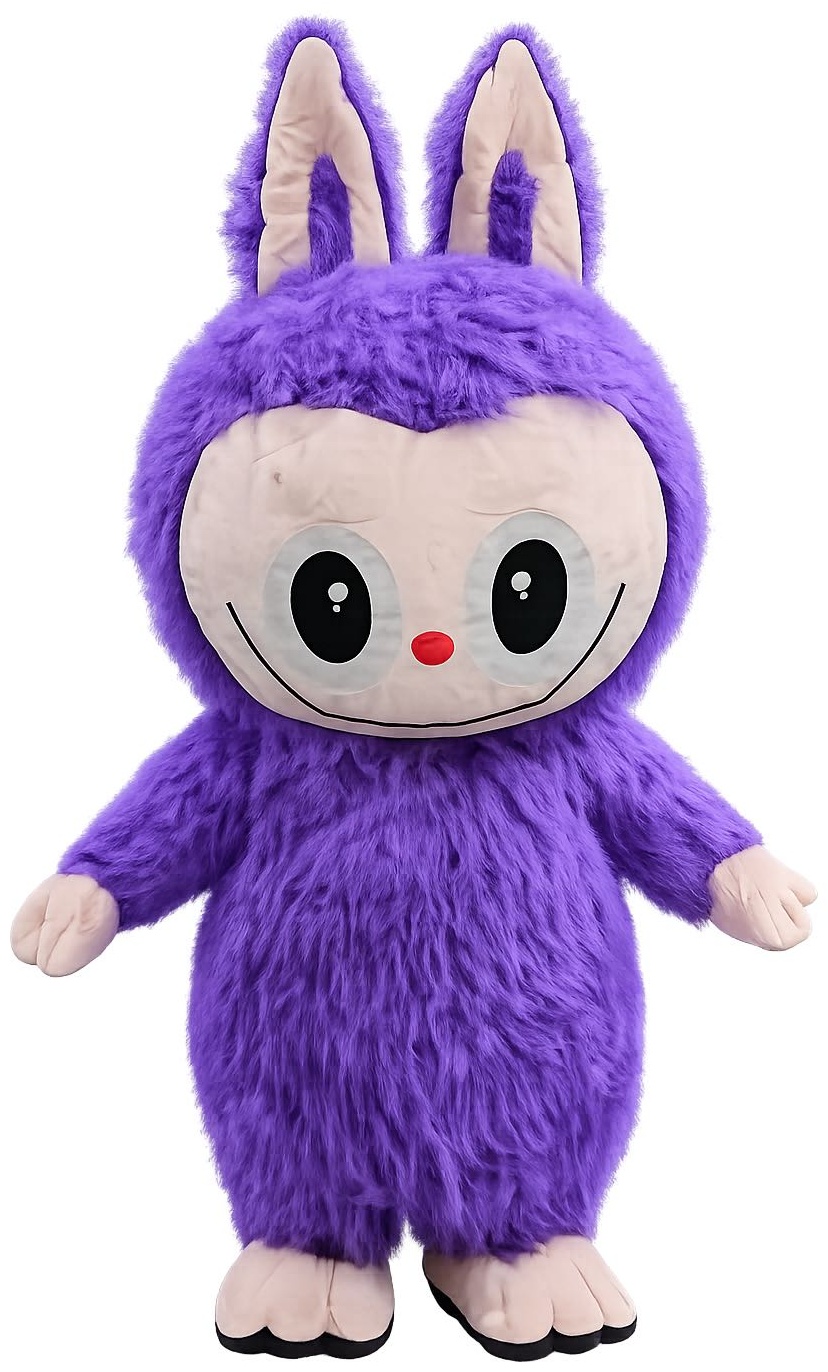 Костюм Костюм Костюм Лабубу фиолетовый