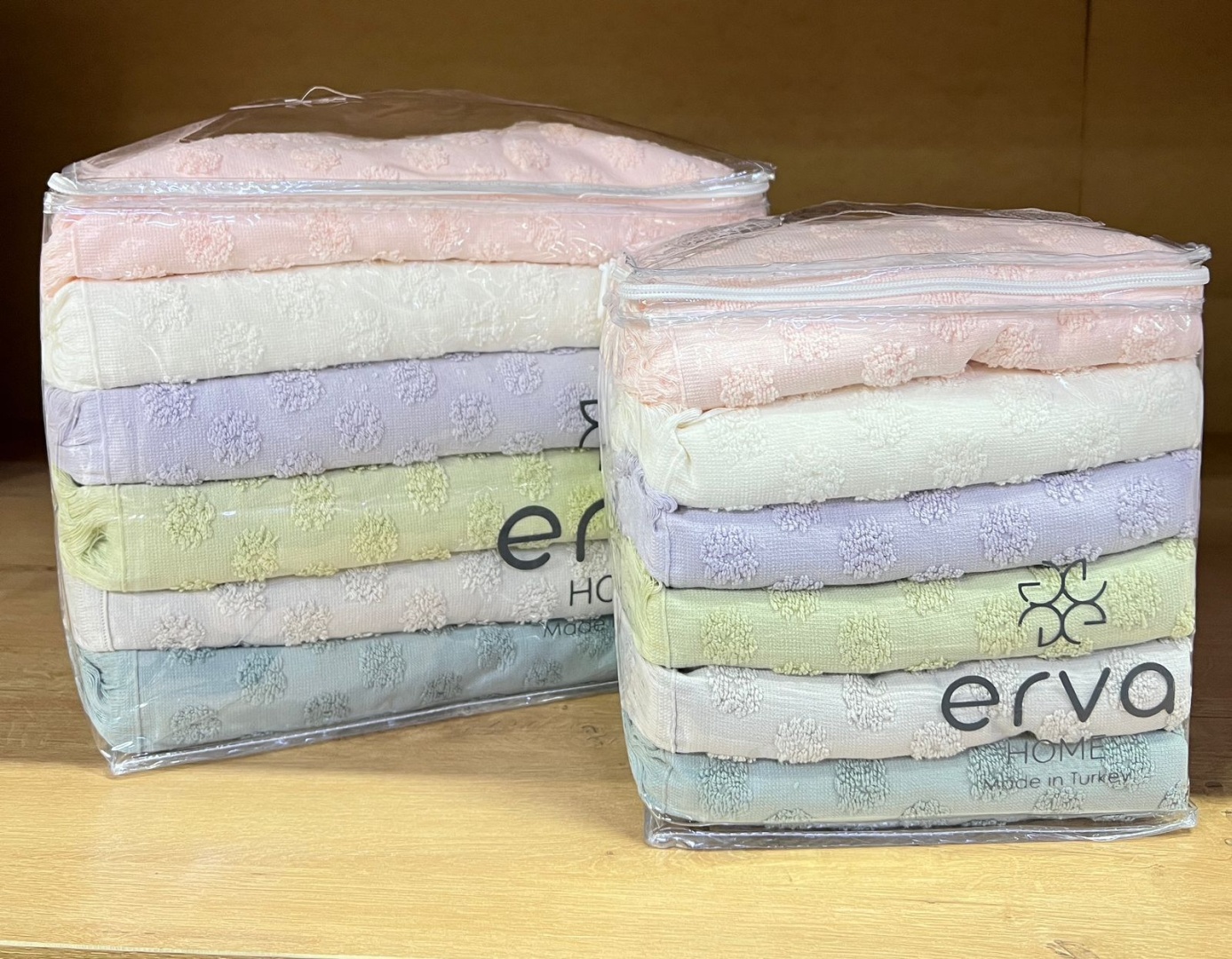 Полотенце ERVA HOME 90x50 см, хлопок, 6 шт,
