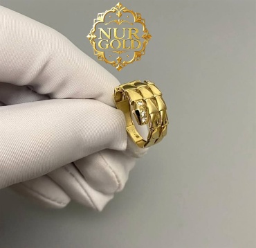 Кольцо Sabina Gold SBN-KLS-NOV-675 размер 17.5 вес 2.23 г золото, фианит
