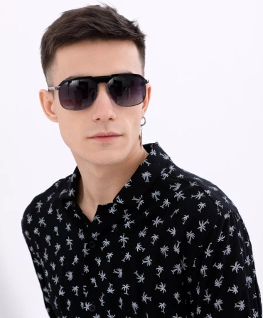 MARC JOHN солнцезащитные очки квадратные градиент