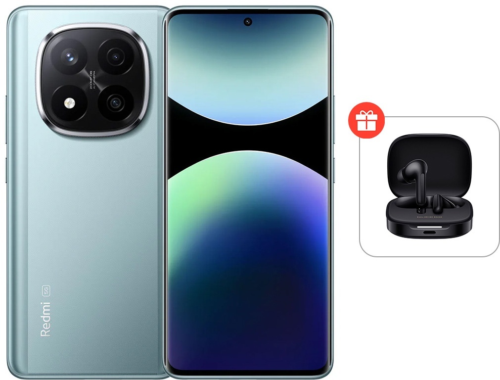 Смартфон Redmi Note 14 Pro+ 5G 8 ГБ/256 ГБ синий + подарок