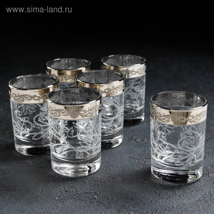 Набор стопок для водки GiDGLASS 50 мл, 6 шт