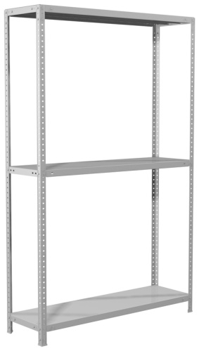 Стеллаж напольный Промет MS Strong 108238902, 100x60x200 см, серый