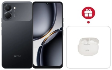 TECNO SPARK Go 3 3 ГБ/128 ГБ черный + подарок