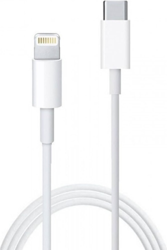 Кабель Moxom USB TypeC (M), Lightning (M), 1 м, белый