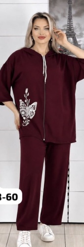 Костюм повседневный TANNUR бордовый