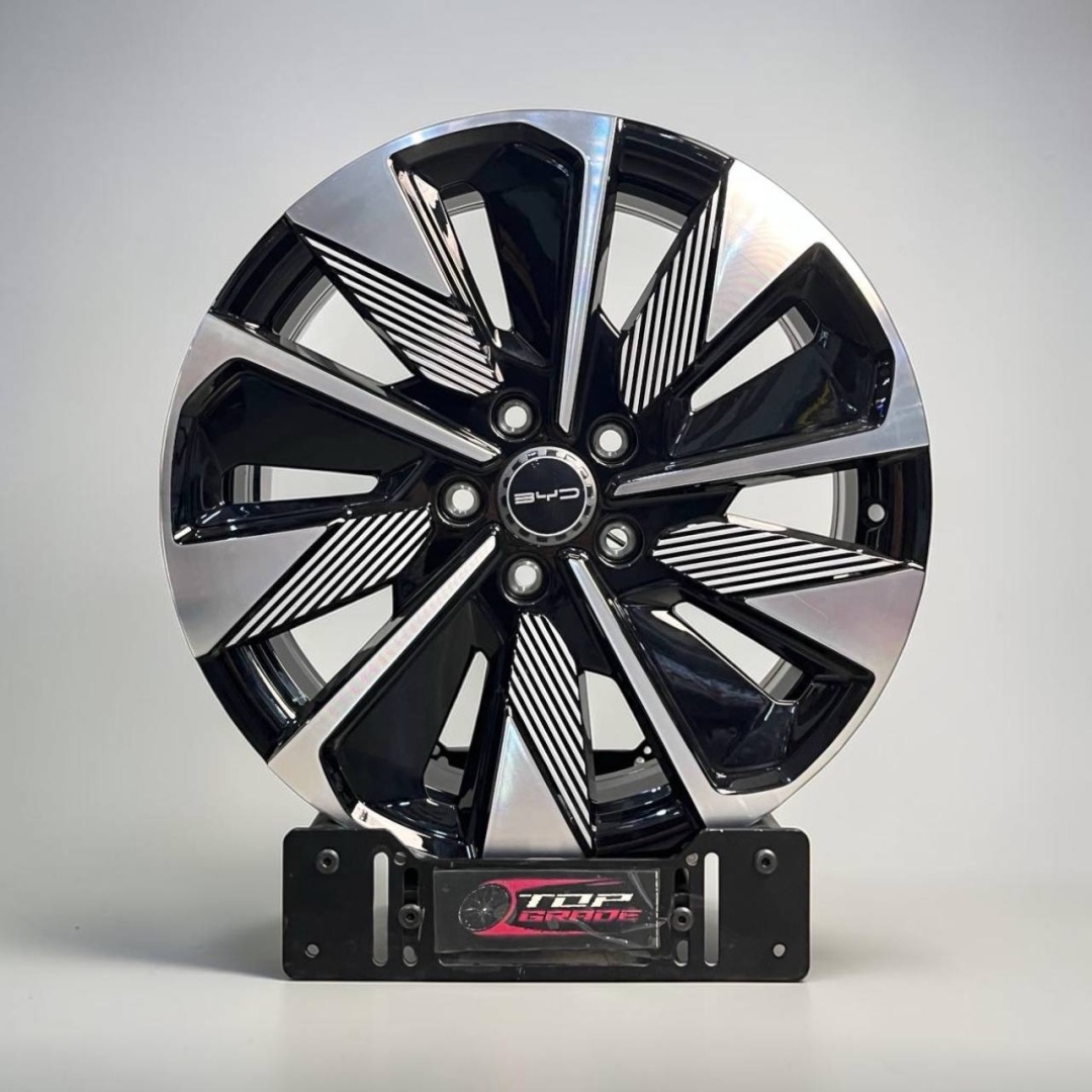 Top Grade BYD ORIGINAL AXM 1040 7.5x19/5x120 D64.1 ET45 4 диска черный, серебристый