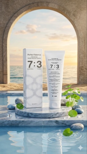 B.LAB Мягкий гель для умывания Perfect Balance 7:3 Cica Barrier Gentle Morning Cleanser гель-пенка 120 мл