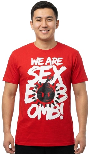 Футболка Brelki.kz Футболка Скотт Пилигрим Sexbomb черный