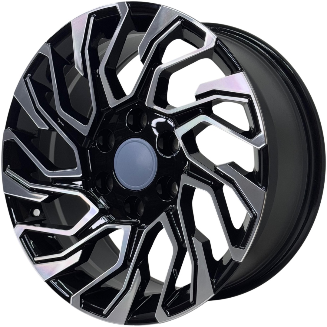 Yixing 964WW 8x18/6x139.7 D106.1 ET25 4 диска черный, хром