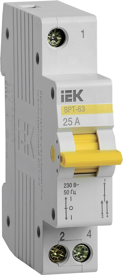 IEK разьединитель MPR10-1-025