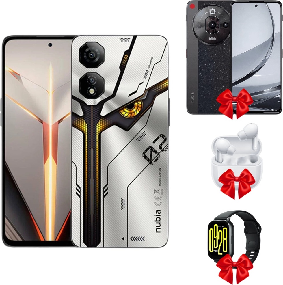 Смартфон Nubia Neo 2 8 ГБ/256 ГБ серебристый + подарок