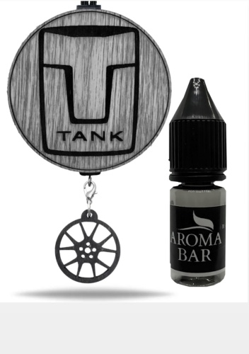AROMA BAR ароматизатор эко-волокно Tankblack Куршавель 10 мл