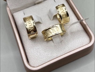 Bonka_shop медицинская сталь, без вставок