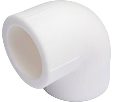 Отвод угол полипропиленовый 90° Ro-pipe