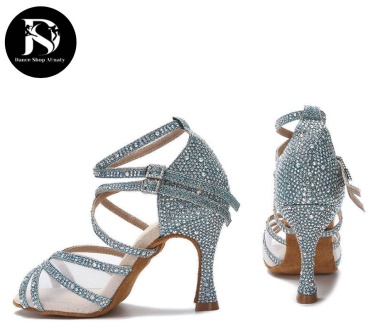 Туфли DANCE SHOP ALMATY бирюзовый, бронзовый