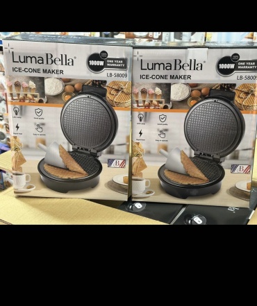 Вафельница Luma Bella LB-58009 черный