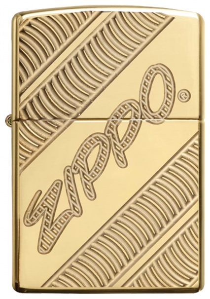 Zippo бензиновая зажигалка 29625, латунь, сталь