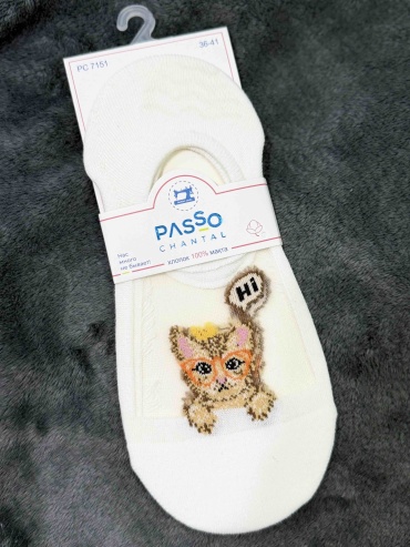 Носки Passo 1 пара белый 36-41