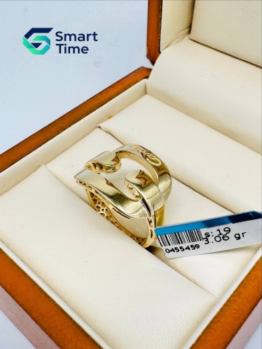 Кольцо Smart Time ST03 размер 18.5 вес 2.98 г золото, без вставок