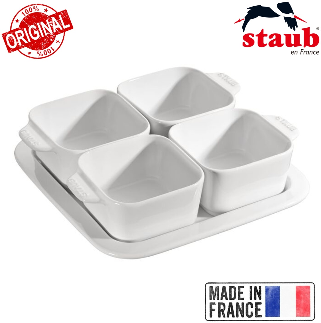 Staub набор для сервировки Ceramique White 248483211, керамика