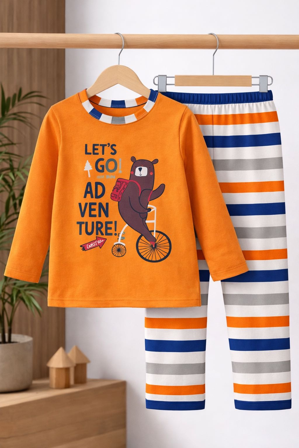 Пижама Cicito Kids оранжевый