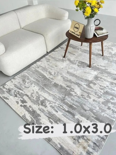 Декоративный коврик LAXMI 100x300 см, безворсовый, Турция