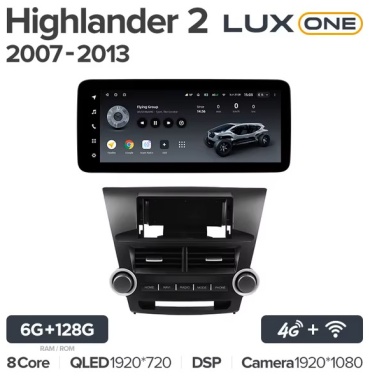 Teyes TEYES LUX ONE 6+128 в штатное место Toyota