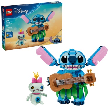 Конструктор LEGO Disney Стич и Скрамп 43296 43296, деталей 713 шт