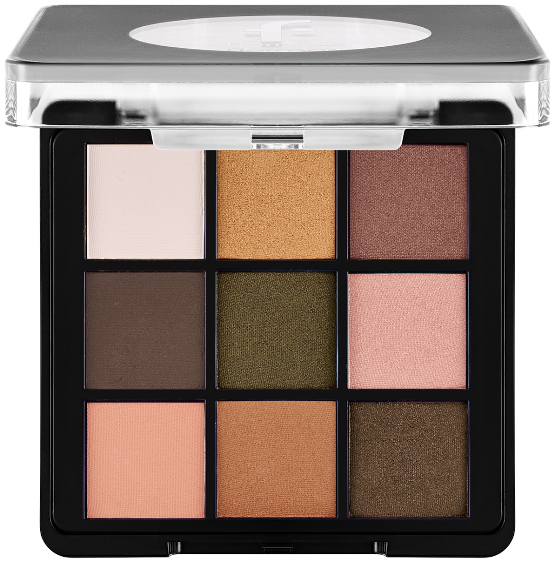 Flormar тени прессованные EYESHADOW PLT-9 GRAND GALAXY