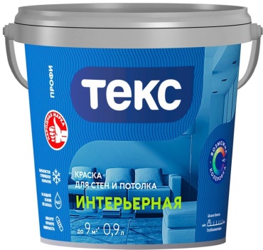 ТЕКС водно-дисперсионная Профи 4.5 л, белый цвет