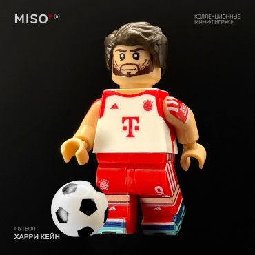 MISO Гарри Кейн, Бавария Мюнхен. Звезды Футбола 5 см 1 шт