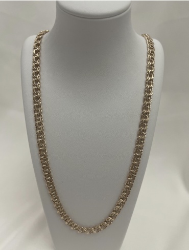 ALEXEEV Gold & Jewelry 570008025-12.9 длина 65 см, вес 12.9 г золото, плетение бисмарк