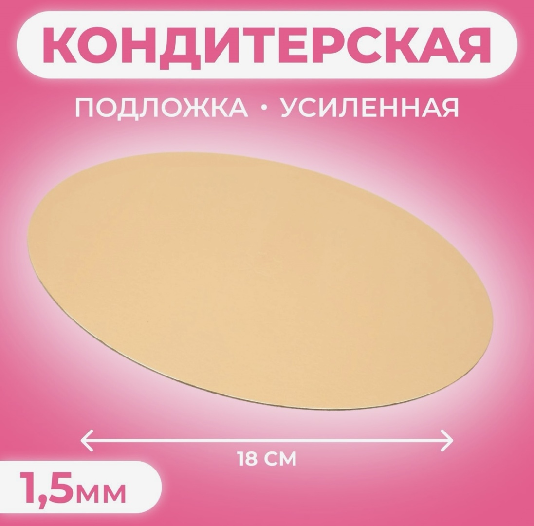 UPAK LAND подложка для торта 4729396 10 шт