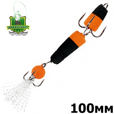 Мягкая приманка VitFishing Мандула Vit-0008-2-6 100мм 1 шт 100 мм