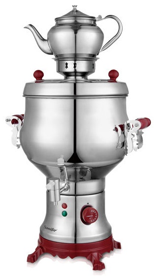 Sonifer самовар SF-2084 6.75 л, нержавеющая сталь